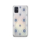 Multitronic Samsung Galaxy M31S ile Uyumlu Nazar Desenli Şeffaf Telefon Kılıfı