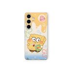 Multitronic Samsung Galaxy M34 5G ile Uyumlu SpongeBob Desenli Şeffaf Telefon Kılıfı