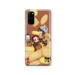 Multitronic Samsung Galaxy S20 ile Uyumlu Demon Slayer Tasarım Baskılı Şeffaf Kılıf