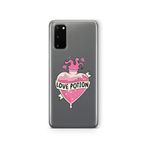 Multitronic Samsung Galaxy S20 ile Uyumlu Love Potion Tasarım Baskılı Şeffaf Kılıf