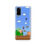 Multitronic Samsung Galaxy S20 ile Uyumlu Mario Tasarım Baskılı Şeffaf Kılıf, laros200248
