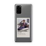 Multitronic Samsung Galaxy S20 Plus ile Uyumlu American Psycho Paralorid Poster Tasarım Baskılı Şeffaf Kılıf