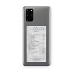 Multitronic Samsung Galaxy S20 Plus ile Uyumlu Labrinth Euphoria Albüm Fişi Tasarım Baskılı Şeffaf Kılıf