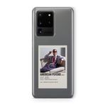 Multitronic Samsung Galaxy S20 Ultra ile Uyumlu American Psycho Paralorid Poster Tasarım Baskılı Şeffaf Kılıf