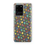 Multitronic Samsung Galaxy S20 Ultra ile Uyumlu Mario Tasarım Baskılı Şeffaf Kılıf, laros20ult097