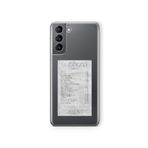 Multitronic Samsung Galaxy S21 ile Uyumlu Labrinth Euphoria Albüm Fişi Tasarım Baskılı Şeffaf Kılıf