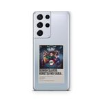 Multitronic Samsung Galaxy S21 Ultra ile Uyumlu Demon Slayer Paralorid Poster Tasarım Baskılı Şeffaf Kılıf