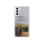 Multitronic Samsung Galaxy S22 ile Uyumlu Yüzüklerin Efendisi Sam ve Frodo Tasarım Baskılı Şeffaf Kılıf