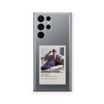 Multitronic Samsung Galaxy S22 Ultra ile Uyumlu American Psycho Paralorid Poster Tasarım Baskılı Şeffaf Kılıf