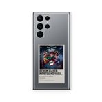 Multitronic Samsung Galaxy S23 Ultra ile Uyumlu Demon Slayer Paralorid Poster Tasarım Baskılı Şeffaf Kılıf