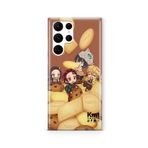 Multitronic Samsung Galaxy S23 Ultra ile Uyumlu Demon Slayer Tasarım Baskılı Şeffaf Kılıf