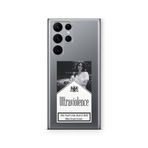 Multitronic Samsung Galaxy S23 Ultra ile Uyumlu Ultraviolence Tasarım Baskılı Şeffaf Kılıf
