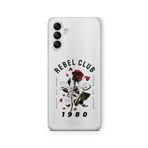 Multitronic Samsung Galaxy S24 ile Uyumlu Rebel Club Tasarım Baskılı Şeffaf Kılıf