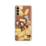 Multitronic Samsung Galaxy S24 Plus ile Uyumlu Demon Slayer Tasarım Baskılı Şeffaf Kılıf