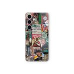 Multitronic Samsung Galaxy S24 Plus Uyumlu Boston Red Sox Tasarım Baskılı Şeffaf Kılıf
