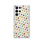 Multitronic Samsung Galaxy S24 Ultra ile Uyumlu Mario Tasarım Baskılı Şeffaf Kılıf, laros24ult097