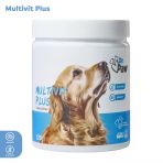 Multivit Plus: Köpekler İçin Glütensiz Ve Şekersiz Günlük Vitamin Takviyesi Çiğnenebilir Tablet (120 Gr)