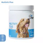 Multivit Plus: Küçük Irk Köpekler İçin Glütensiz Ve Şekersiz Günlük Vitamin Takviyesi Çiğnenebilir Tablet (90 Gr)