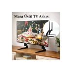 Multizone 32-75 İnç Evrensel Masaüstü Tv Standı Ayarlanabilir Sabit Lcd Led Ekran Askısı
