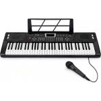 Multizone Işıklı 61 Tuşlu Çocuk Piyanosu Mikrofonlu 5 Oktav Org Dijital Keyboard Eğitim Seti