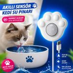 Multizone Kedi Su Pınarı Hareket Sensörü Akıllı Otomatik Su Çeşmesi Sensör Aparatı USB Kızılötesi