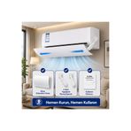 MultiZone Klima Yönlendirici Hava Akışı Düzenleyici Aparat Ayarlanabilir Universal Split Klima Uyumlu 100cm