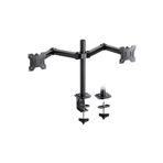 MultiZone Masaüstü Ayarlanabilir Monitör Tutucu 14-32” Çift Kollu TV-PC LCD LED Standı Sağlam Çelik Tasarım