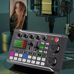 Multizone Stüdyo Ses Mikseri Bluetooth USB Mp3 Xlr Mikrofon Bağlantısı Canlı Yayın Kayıt