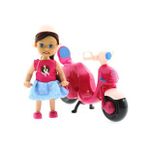 Mulvxurg Urg02 Cute Doll Mini Bebek Ve Mor Vespa (Mulvix)