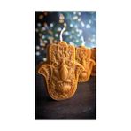 Mum (1 Adet) Bereket Eli Hamse Doğal Petek Bal Mumu Mum Beeswax Candle - standart