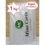 Mum Silikon Ince Kalın 7,4X30Cm Sıcak Mum Silikon Çubuk Uç 1 Kg