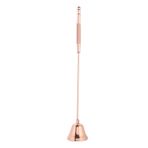 Mum Snuffer, Mum Söndürücü Fitil Düzeltme Kapak El Aracı Mum Sepinguisher Snuffer Bell Şekleli Mum Snuffer Mum Aksesuar Araçları Uzun Saplı (BLACK) (SILVER) (GOLD) (Pembe altın)