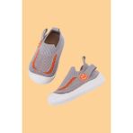 Mumenim Fire Erkek/kız Bebek&çocuk Esnek, Rahat Kaymaz Ortopedik Taban Gri Ilk Adım Ayakkabısı/sneaker