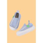 Mumenim Fire Erkek/kız Bebek&çocuk Esnek, Rahat Kaymaz Ortopedik Taban Mavi Ilk Adım Ayakkabısı/sneaker