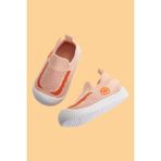 Mumenim Fire Erkek/kız Bebek&çocuk Esnek, Rahat Kaymaz Ortopedik Taban Pembe Ilk Adım Ayakkabısı/sneaker