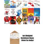 Mümin Sekman 18 Kitap Kişisel Gelişim Seti + Okuma Sticker'ları