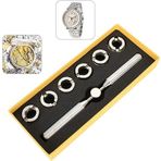 mumisuto Saat onarım aleti, 5537 saat arka kapağı açıcı, kapatıcı, çıkarıcı, anahtar, onarım alet seti, Rolex Oyster için