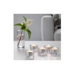 MUMLUK 5 ADET TEALIGHT MUM TABAĞI Ikea 5X5 CM CAM A KALITE