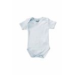 Mummy's Baby Mavi Kısa Kollu Çıtçıtlı Body