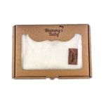Mummy's Baby Tencel Örgü Bebek Battaniyesi 80x100 Ekru