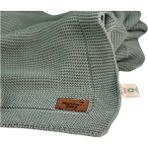 Mummy's Baby Tencel Örgü Bebek Battaniyesi 80x100 Yeşil