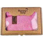 Mummy's Baby Triko Örgü Bebek Battaniyesi 80x100 Pembe