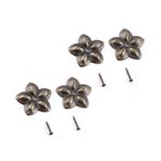 Mumusuki 100 Adet Vintage Döşeme Çiviler Bronz Metal Etiket Kanepe Ayakkabı Kapı Tack Damızlık Ev Dekor Için (23 mm)