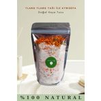 MUMYABİ Doğal Içerikli Ylang Ylang Yağlı Kokulu Aynısefa Banyo Kaya Tuzu Manikür/pedikür Peeling 300 gr