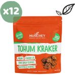 Munchey 12'li Soğan ve Sarımsaklı Tohum Kraker 40GR - 480 gr