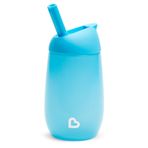 Munchkin 296 ml 12 Ay+ Mavi Simple Clean Pipetli Alıştırma Bardağı