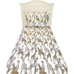 Mundo Lindo %100 Doğal Pamuk Giraffe Tek Kişilik Lastikli Çarşaf Seti - Çok Renkli - 90 x 190