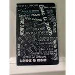 Mundy Anneler Günü Özel Uv Baskılı A5 Defter 💖 Yumuşak Deri Kapaklı Çizgili Ajanda Defter 📖 80 Yaprak Tarihsiz Not Defteri Anneye Hediye 🎁 (Kod:19) - 1 Adet - Çok Renkli