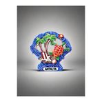 Mundy ANTALYA Temalı Kabartmalı Polyester Magnet 7cm x 7cm