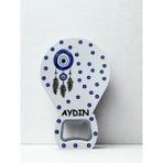 Mundy Aydın Temalı Nazar Baskılı Magnet Şişe Açacağı Buzdolabı Süsü (KOD:909)